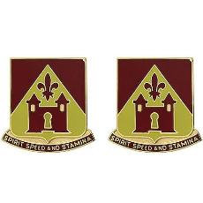 229th Field Artillery Regiment Unit Crest (Spirit Speed and Stamina)